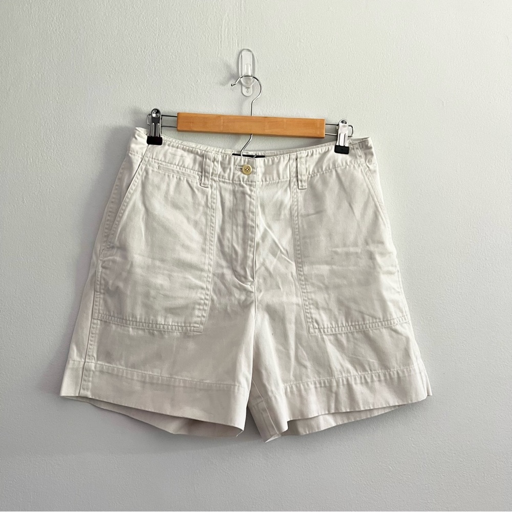 Lauren Ralph Lauren Women's Cream Cargo Shorts